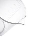 18 Pack 500 ml Plastic Beakers with Graduations