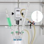 StonyLab Borosilicate Glass Allihn Condenser 200mm