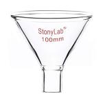 Stonylab Borosilicate Glass Powder Funnel 100mm