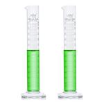 Utile 250ml Glass Graduated Cylinder Set - 2 PCS