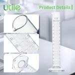 Utile 250ml Glass Graduated Cylinder Set - 2 PCS