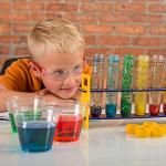 Large Plastic Test Tubes with Rack Set