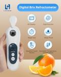 Digital 3-in-1 Refractometer for Accurate Sugar Testing