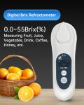 Digital 3-in-1 Refractometer for Accurate Sugar Testing