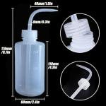 YONGDA 3-Pack Leak-Proof Squeeze Bottles 250ml