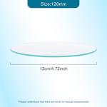 Round Domed Glass for Evaporating Dish 120mm