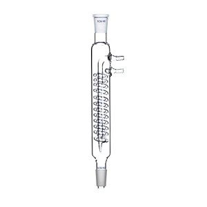 Deschem 200mm Glass Spiral Reflux Condenser