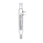 Deschem 200mm Glass Spiral Reflux Condenser