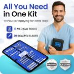 Advanced Dissection Kit with Stainless Steel Tools