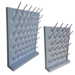 Wetussex 2-Piece Lab Drying Rack with 27 Pegs