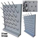 Wetussex 2-Piece Lab Drying Rack with 27 Pegs