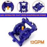 Heavy Duty Air-Operated Diaphragm Pump, 12GPM