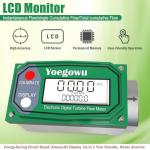 1.5" Digital Inline Fuel Flow Meter with LCD Display