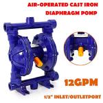 Heavy Duty Air-Operated Diaphragm Pump, 12GPM