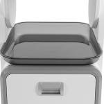 Mobile Medical Trolley Cart with Drawers and Trays