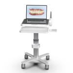 Dental Clinic Trolley with Scanner Holder and Tray