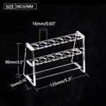 Acrylic Test Tube Holder Rack for 6 Tubes