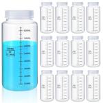 Tatuo 12 Pack 32oz Plastic Sample Bottles