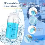 Tatuo 12 Pack 32oz Plastic Sample Bottles