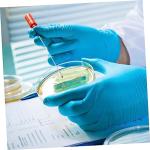 10 Transparent Plastic Petri Dishes with Lids