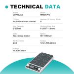 JOANLAB Digital Magnetic Stirrer with 6 Positions
