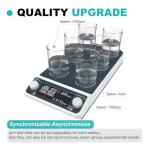 JOANLAB Digital Magnetic Stirrer with 6 Positions