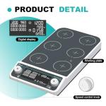 JOANLAB Digital Magnetic Stirrer with 6 Positions