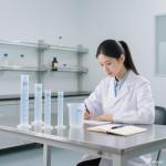 6-Pack 25ml Clear Plastic Graduated Cylinders