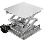 Stainless Steel Scissor Lab Jack Platform 8" x 8