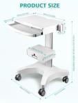 Medical Trolley Cart for Dental Clinics on Wheels