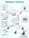 Medical Trolley Cart for Dental Clinics on Wheels
