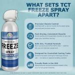 TCT Medical Freeze Spray – Lab-Grade Cooling Spray