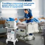 Mobile Medical Trolley Cart with Removable Drawers