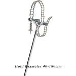 Adjustable Lab Kettenklemme with Nickel Plated Zinc