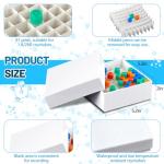 Teenyyou 48 Pcs 81 Wells Freezer Box for Tubes