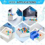 Teenyyou 48 Pcs 81 Wells Freezer Box for Tubes