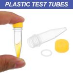 PATIKIL 200pcs 1.5ml Cryogenic Vials with Caps