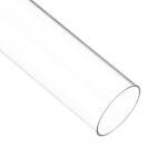 Clear Rigid Polycarbonate Tube, 2" ID, 1 Ft