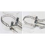 Adjustable Lab Kettenklemme with Nickel Plated Zinc