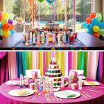 30 Plastic Test Tubes with Colorful Caps, 45 ml