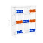 Acrylic Tube Rack with 9 Compartments for Labs