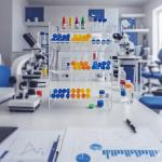 Acrylic Tube Rack with 9 Compartments for Labs