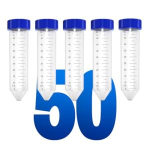 LabXcel 50ml Conical Centrifuge Tubes - 50pcs