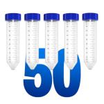 LabXcel 50ml Conical Centrifuge Tubes - 50pcs