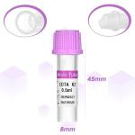 Micro Blood Collection Tubes 0.5ml EDTA K2