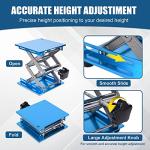 Lab Jack Stand 20x20cm Aluminum Alloy Lifting Platform