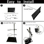 Laboratory Test Tube Support and Clamp Set