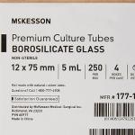 Borosilicate Glass Culture Tubes, 5 mL, 1000 Count