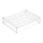 PATIKIL 30-Hole Acrylic Test Tube Rack for Labs
