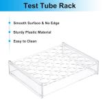 PATIKIL 30-Hole Acrylic Test Tube Rack for Labs